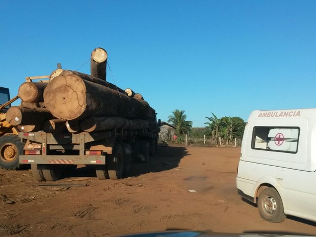 Homem morre esmagado por tora de madeira em Alta Floresta