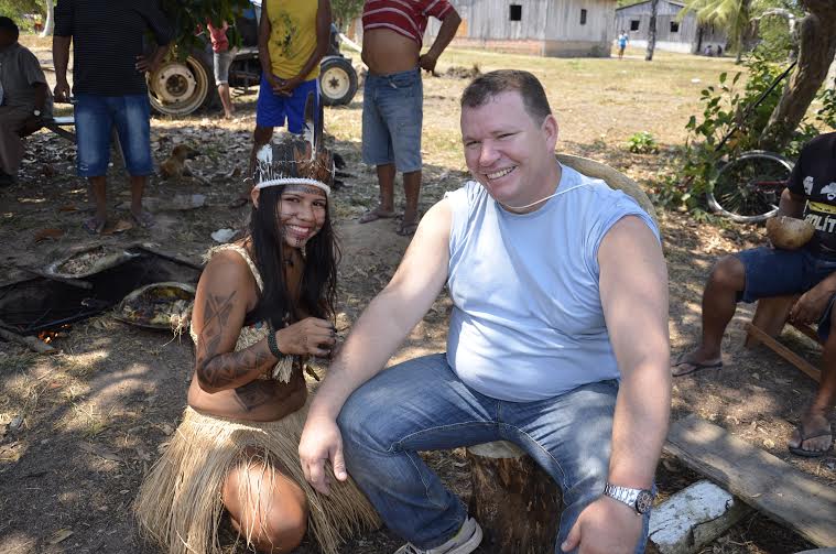 Dep. Neidson participa da Festa dos Guerreiros, Ricardo Franco, em Guajará-Mirim