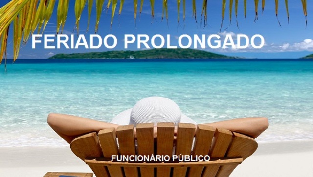 Servidor trabalha só até quinta e retorna na terça-feira