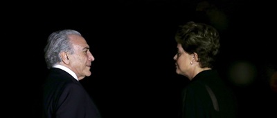 Dilma diz 'escolher Temer como vice foi erro óbvio
