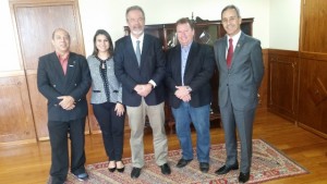 Dr. Neidson e Mariana Carvalho se reúnem com Ministro da Defesa para pedir