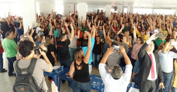 GREVE:Servidores Estaduais podem paralisar as atividades em todos os setores