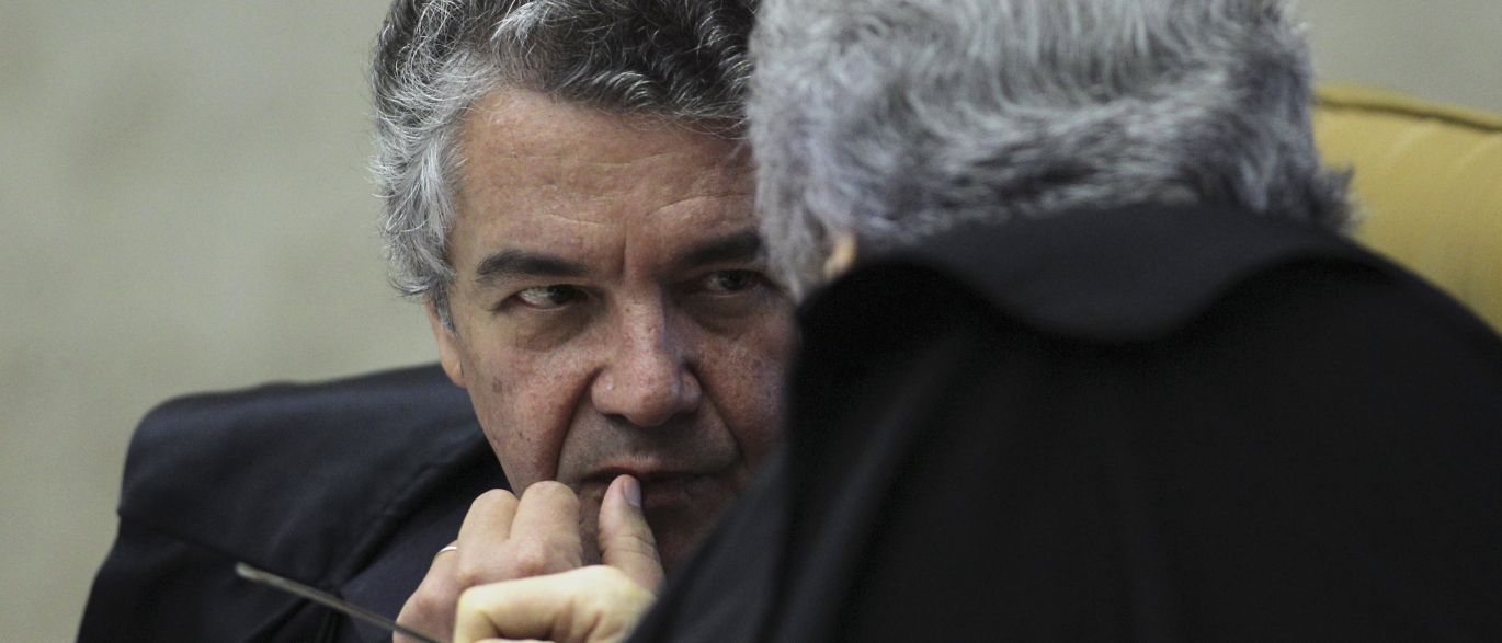 Marco Aurélio Mello critica o não afastamento de Renan Calheiros