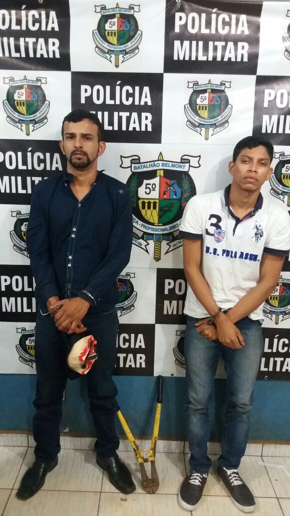 Na madrugada três criminosos tentaram assaltar o bradesco