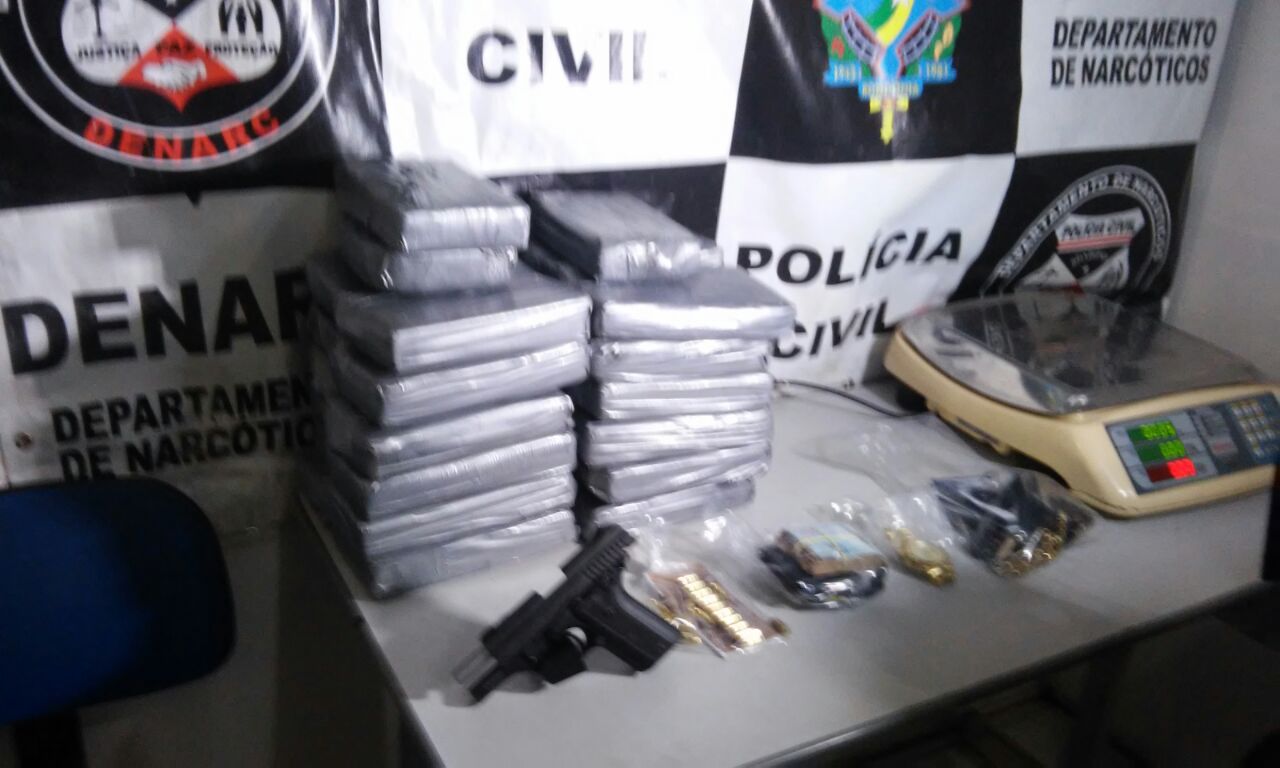 COCAÍNA AVALIADA EM QUASE 1 MILHÃO DE REAIS É APREENDIDA EM PORTO VELHO