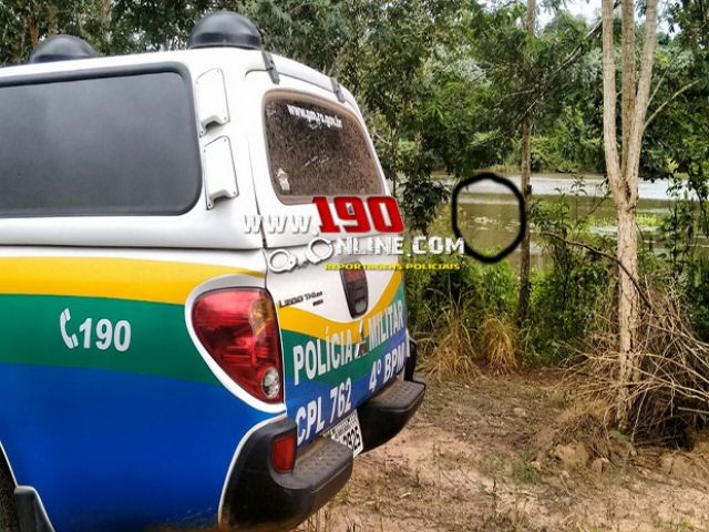 Corpo de homem é encontrado com corte profundo no pescoço, dentro de Barragem