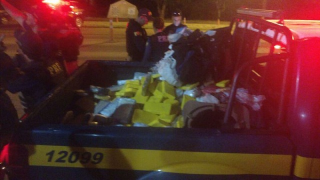 PRF APREENDE QUASE 300KG DE DROGAS EM ARIQUEMES