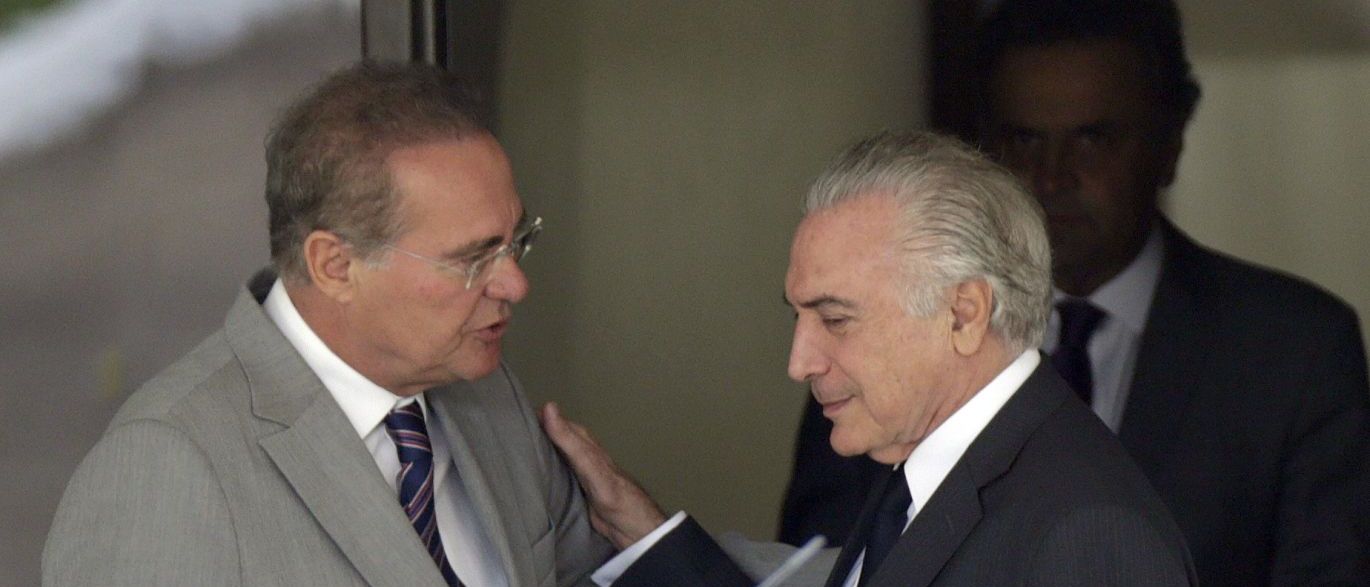 Renan diz que governo Temer desmerece PMDB no Senado