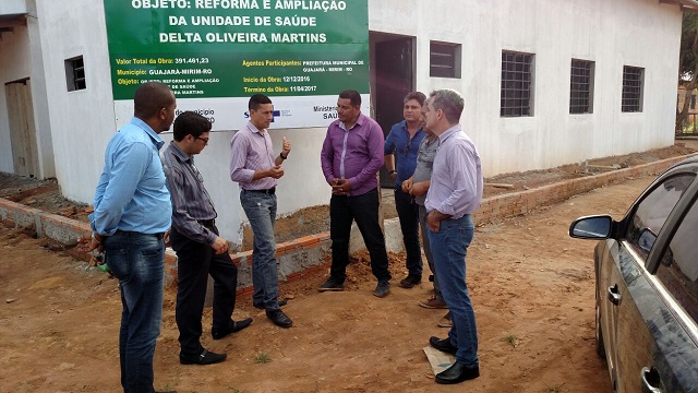 PREFEITO NORONHA VISITA OBRA DO BAIRRO JARDIM DAS ESMERALDAS