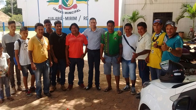 PREFEITO NORONHA SE REUNIU COM INDIGENAS DO LAGE VELHO, NOVO E LINHA 10