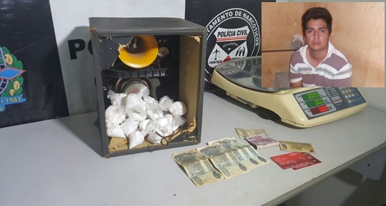 DENARC PRENDE BOLIVIANO COM CERCA DE UM QUILO DE COCAÍNA