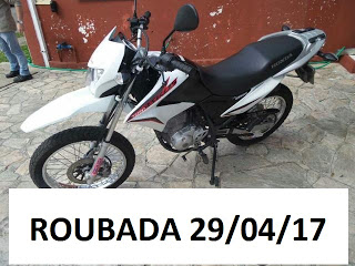 COM REVÓLVER EM PUNHO, CRIMINOSO ABORDA VÍTIMA NA ESTRADA E ROUBA MOTOCICLETA