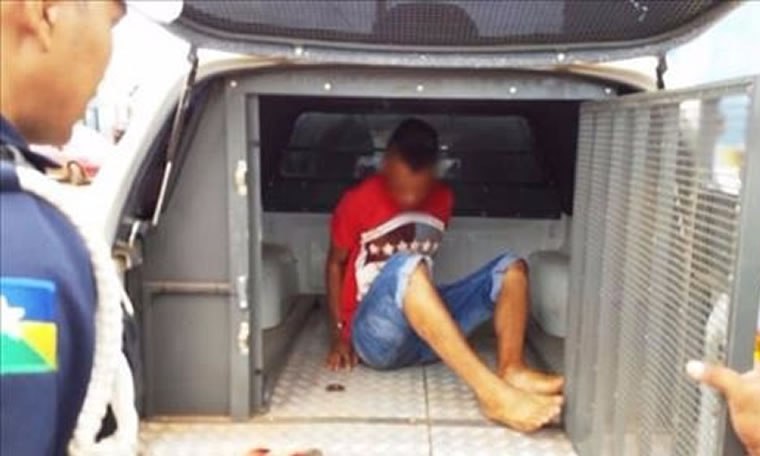 INGRATO – Mãe é espancada pelo filho ao pedir ajuda para amassar latinha de alumínio