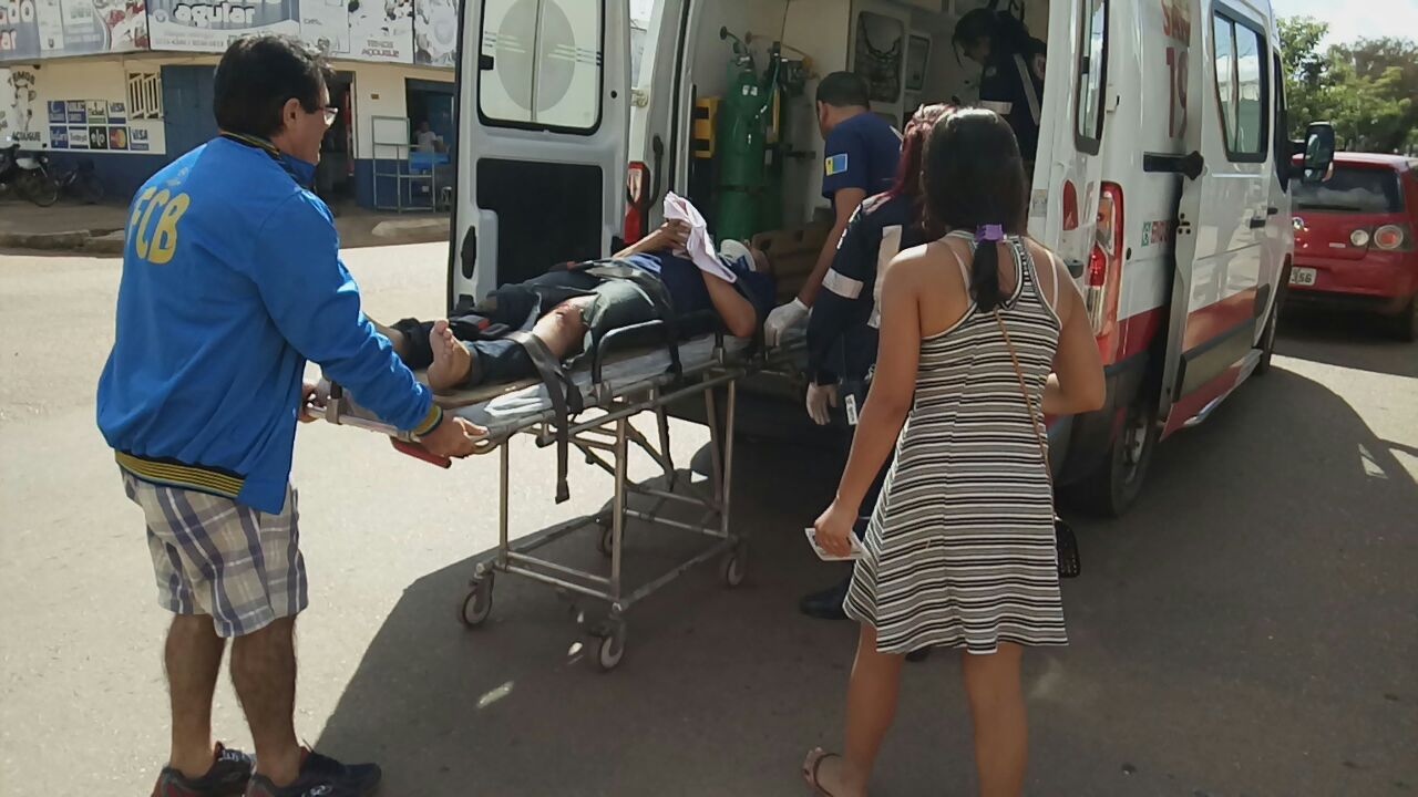 URGENTE - Motociclista tem membro decepado em grave acidente na capital