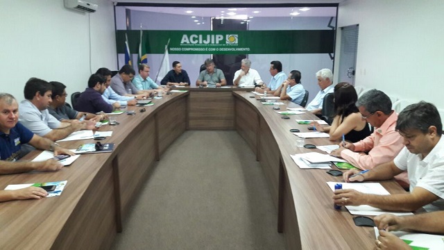 DELNY CAVALCANTE PARTICIPOU DE REUNIÃO EM JI-PARANÁ