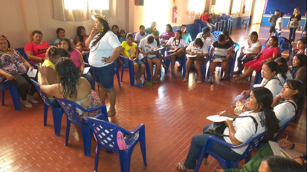 Mulheres indígenas de RO e MT participam de assembleia em Guajará-Mirim