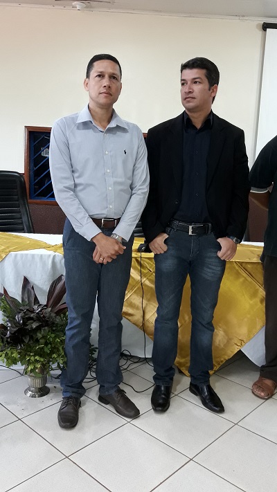 PRESIDENTE DA CÂMARA RECEBE PREFEITO DE GUAJARÁ