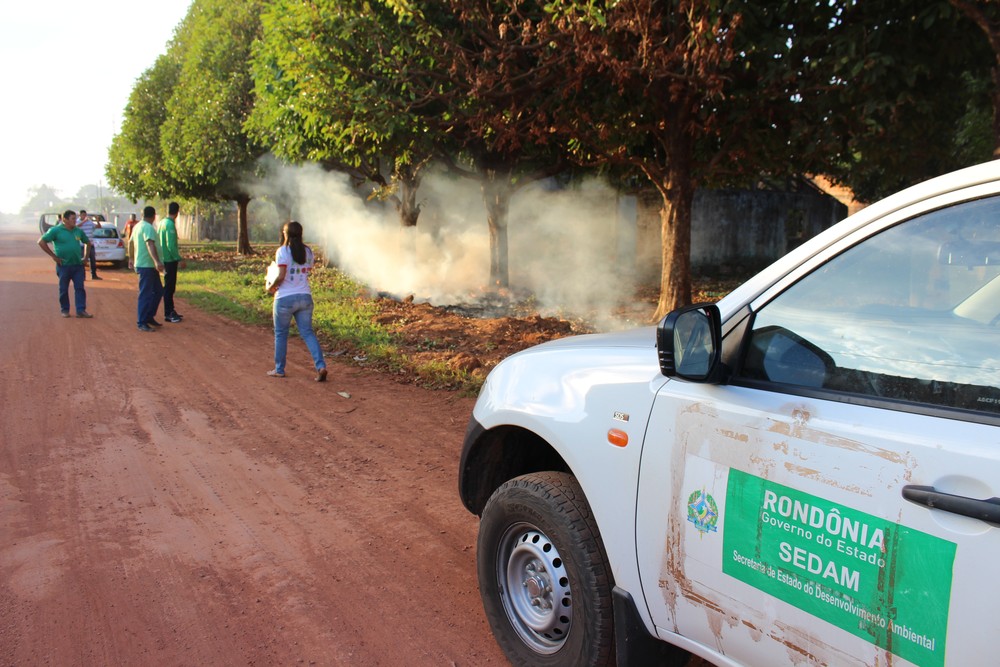 Sedam inicia operação contra queimadas urbanas e rurais em Guajará e região