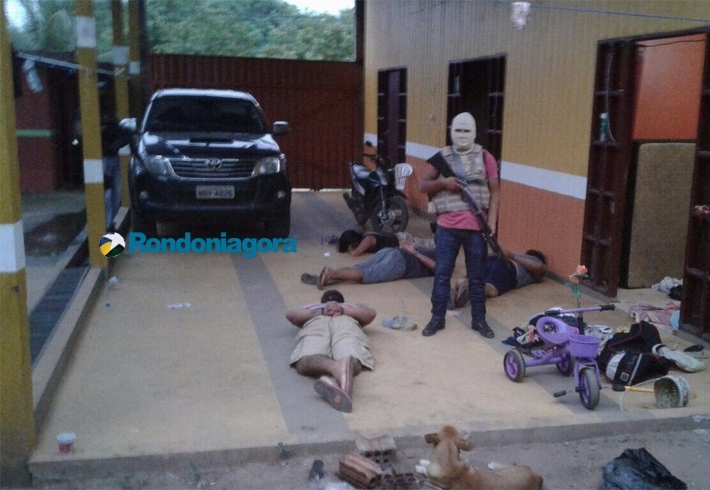 Ação conjunta de policiais de Porto Velho, Acre e da Bolívia prende quadrilha especializada em roubos em Rondônia