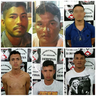 Ação da PRF e PC desarticula quadrilha. Um dos presos é acusado de roubo e receptação de veículos em Guajará-Mirim.