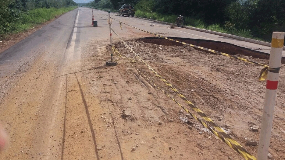 PROBLEMA NA 425 LEVA PREFEITO NORONHA A PORTO VELHO