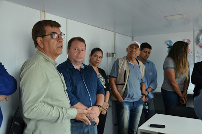 Dr. Neidson recebe comitiva de autoridades políticas em Guajará-Mirim