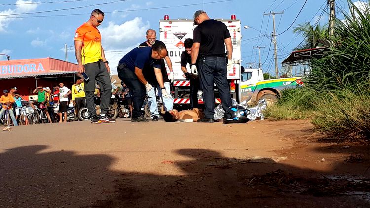 URGENTE : Suspeito de tentativa de roubo é morto a tiro