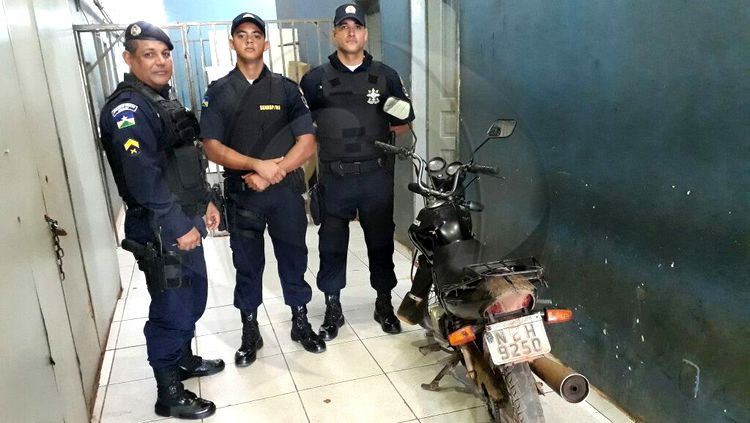 FLAGRANTE: Mototaxista é preso com veículo adulterado