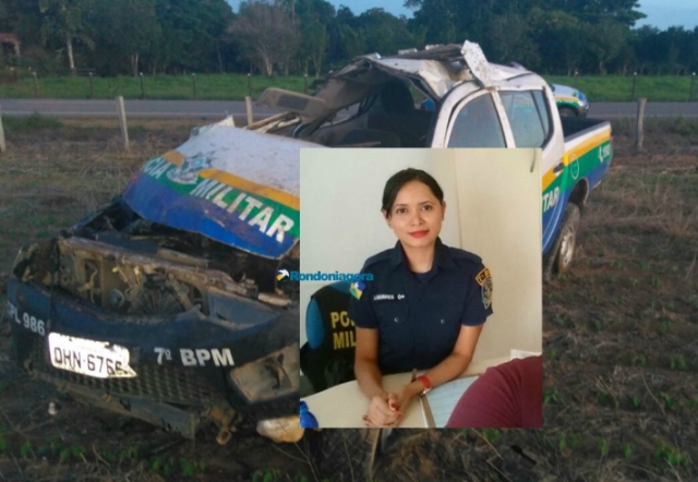 Policial militar morre e outro fica em estado grave em acidente