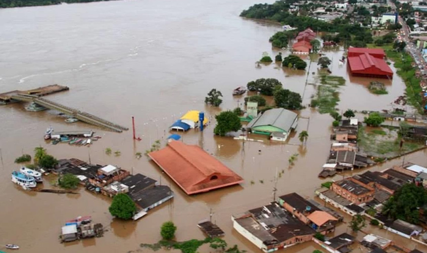 Madeira deve atingir a cota de alerta emergencial de 14 metros neste fim de semana