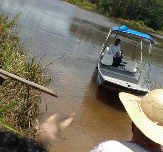 CADÁVER É ENCONTRADO BOIANDO NO RIO ARARAS AMARRADO COM AS MÃOS PARA TRÁS