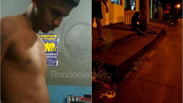 ESPANCADO: População amarra em poste apenado suspeito de assalto