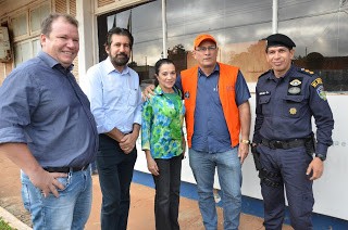 Governador de Rondônia visita Polícia Militar Mirim do 6° Batalhão PM de Fronteira