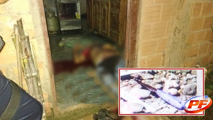 Por causa de pão, enteado mata padrasto com facada no peito e mãe é salva de suicídio em Ji-Paraná