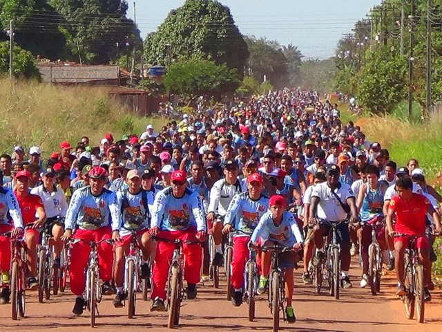 COMANDANTE DOS BOMBEIROS EM GUAJARÁ FALA EM PROGRAMA DE RÁDIO SOBRE BIKE TRILHA-2018
