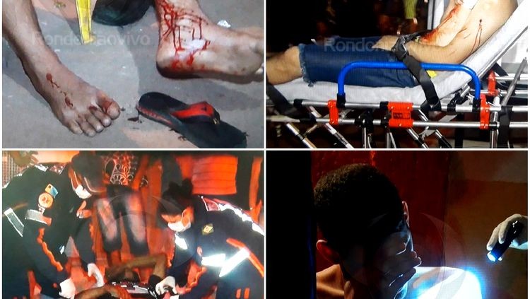 NOITE SANGRENTA: TIROTEIO EM PRAÇA DEIXA CINCO JOVENS BALEADOS EM PORTO VELHO