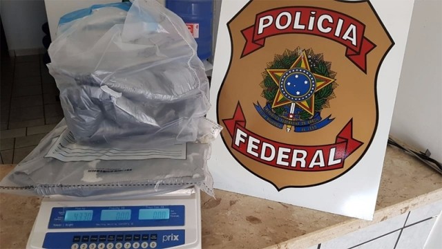 Mexicano é preso com quatro quilos de cocaína tentando embarcar no aeroporto