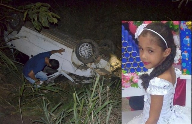 Criança de 7 anos morre em acidente na BR-364