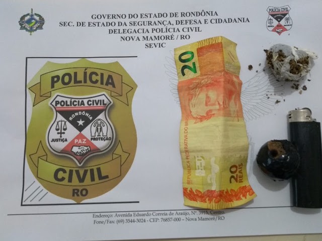 MENOR ENGOLE DROGA AO PERCEBER QUE SERIA ABORDADO PELA POLÍCIA EM NOVA MAMORÉ