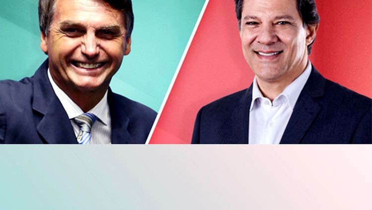 Bolsonaro e Haddad vão para mais uma disputa rumo ao Palácio do Planalto.
