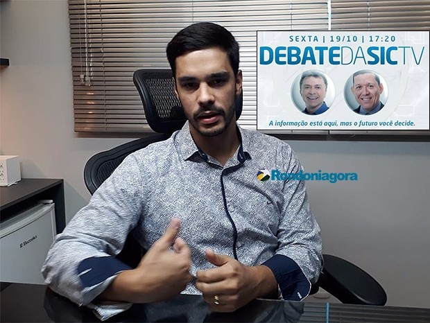 DEBATE DA SIC TV NA SEXTA-FEIRA, VAI TER SÓ CONFRONTOS ENTRE EXPEDITO JÚNIOR E MARCOS ROCHA.