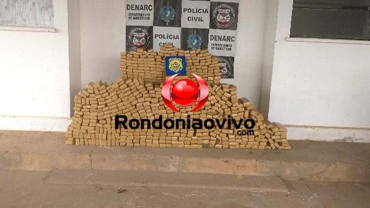 Quadrilha é presa na BR-364 com quase meia tonelada de droga