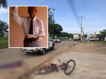 ESMAGADO - Ciclista morre após ser atropelado por carreta e ter cabeça esmagada em Ariquemes