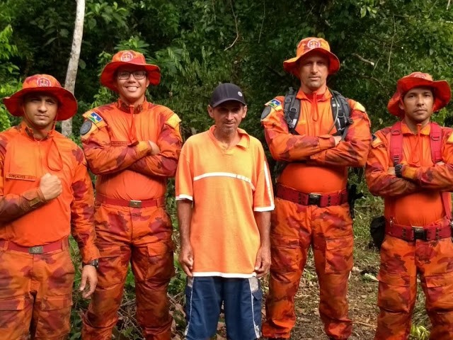 PESCADOR É RESGATADO EM MATA APÓS FICAR PERDIDO POR 10 DIAS EM GUAJARÁ, RO