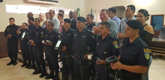 Dr. Neidson participa da entrega de kits mobile para o 6° Batalhão da Polícia Militar de Fronteira de Guajará-Mirim