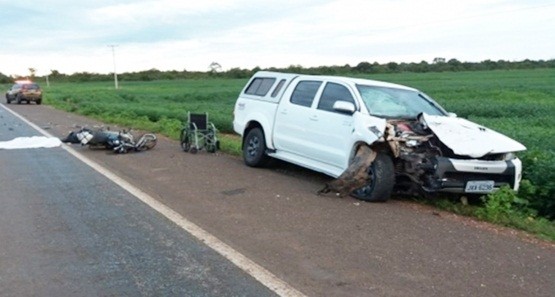 Policial Militar aposentado morre em grave acidente na BR-364