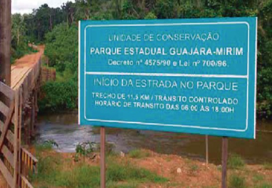 CERCA DE 200 PESSOAS TENTAM INVADIR BASE DE APOIO DO PARQUE GUAJARÁ-MIRIM