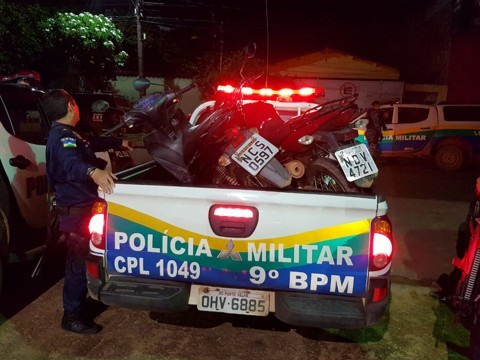 Polícia intercepta comboio de motos roubadas na BR-364 que viriam para Guajará-Mirim