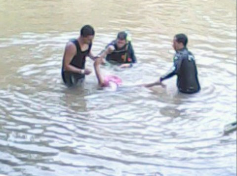 JARU - Mulher morre afogada tomando banho em rio  Fotos