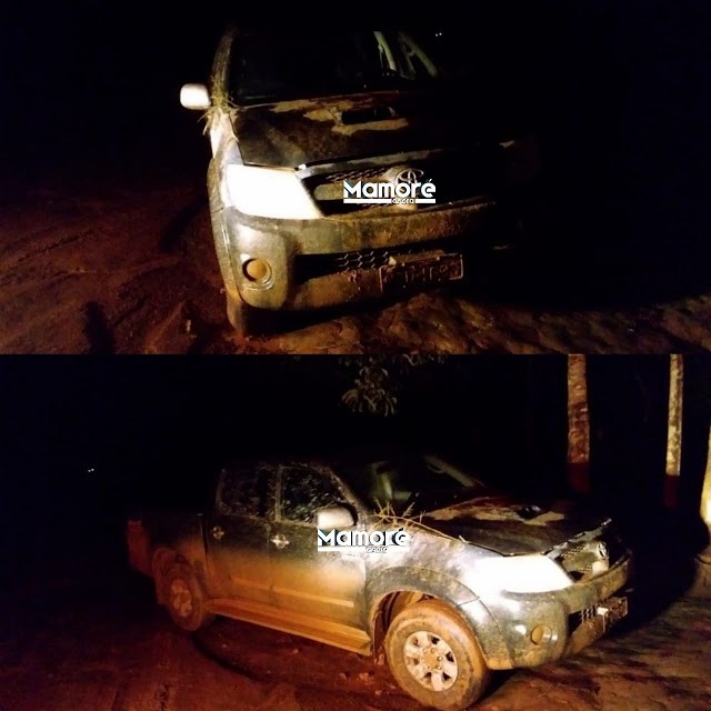 POLÍCIA MILITAR DE NOVA DIMENSÃO RECUPERA CAMINHONETE HILLUX QUE HAVIA SIDO ROUBADO EM BURITIS.